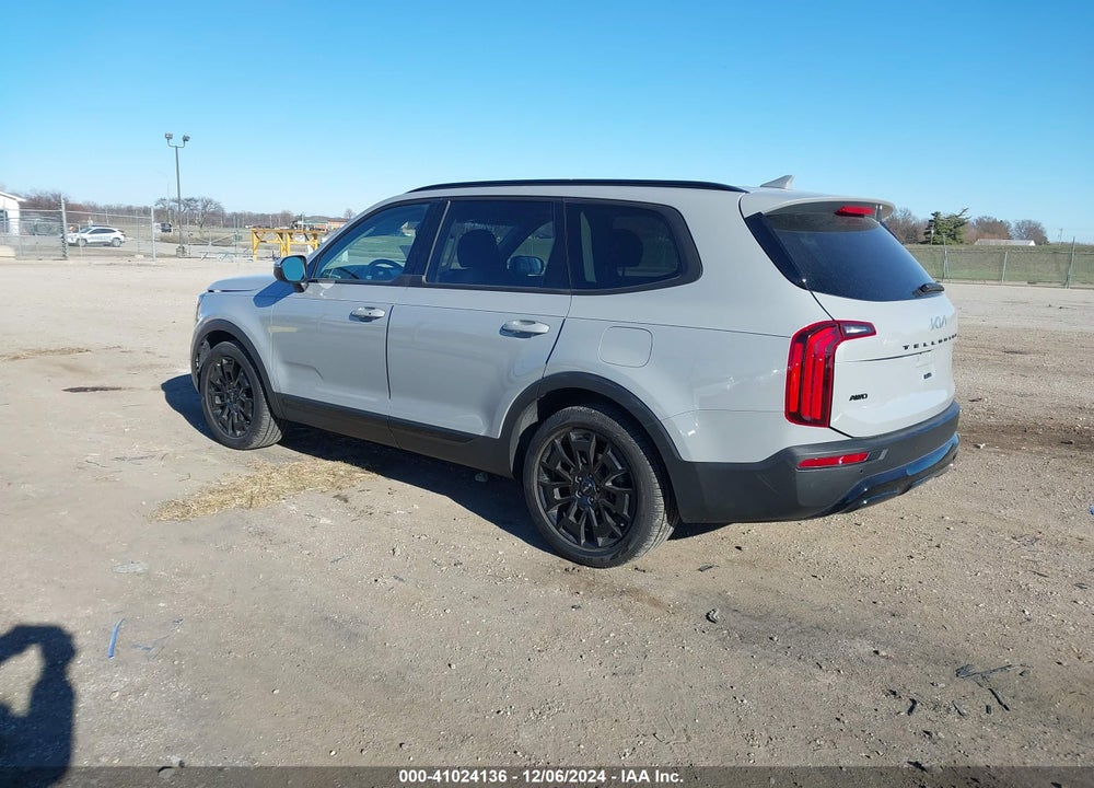2022 KIA TELLURIDE EX VIN: 5XYP3DHC6NG215671