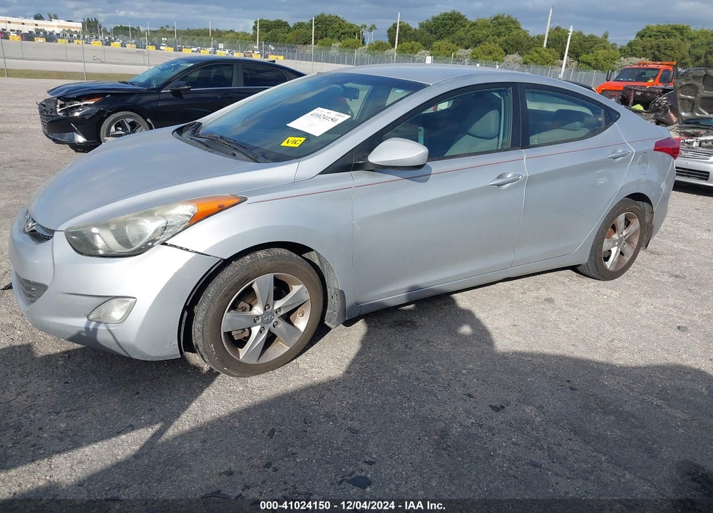 2013 HYUNDAI ELANTRA GLS VIN: 5NPDH4AE4DH190969