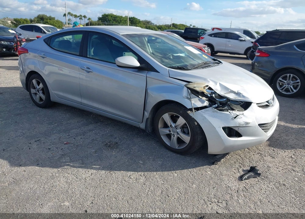 2013 HYUNDAI ELANTRA GLS VIN: 5NPDH4AE4DH190969