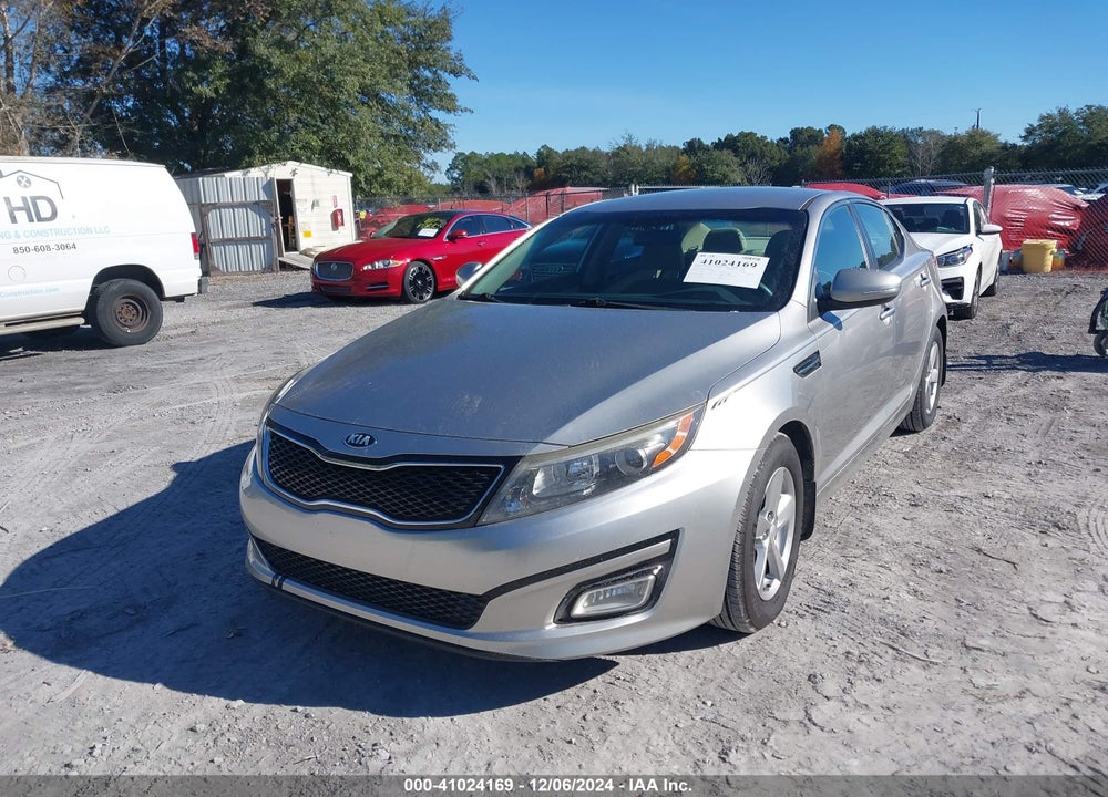 2015 KIA OPTIMA LX VIN: 5XXGM4A75FG475656