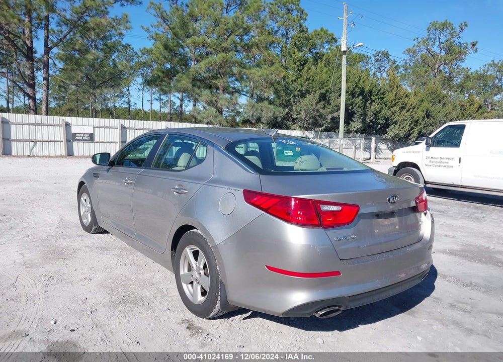 2015 KIA OPTIMA LX VIN: 5XXGM4A75FG475656