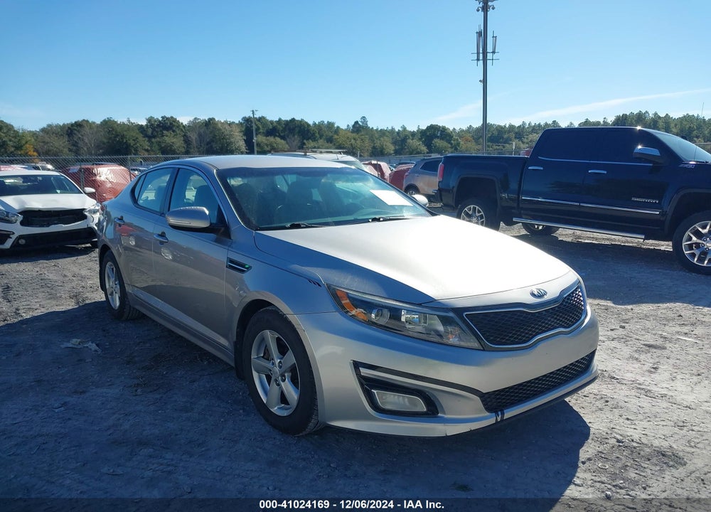 2015 KIA OPTIMA LX VIN: 5XXGM4A75FG475656