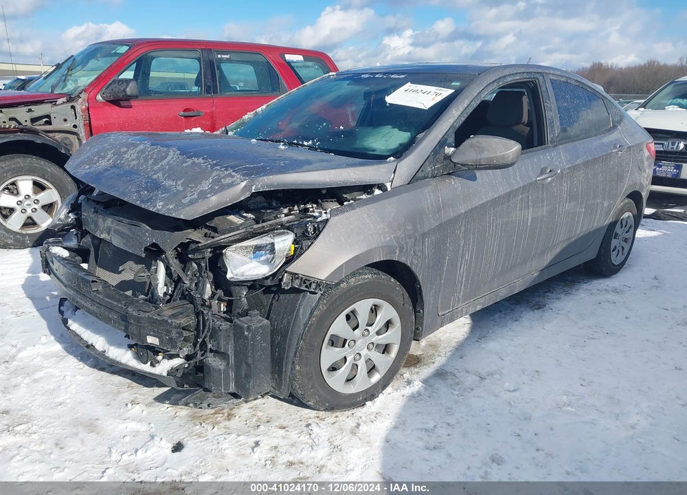 2017 HYUNDAI ACCENT SE VIN: KMHCT4AE1HU358469