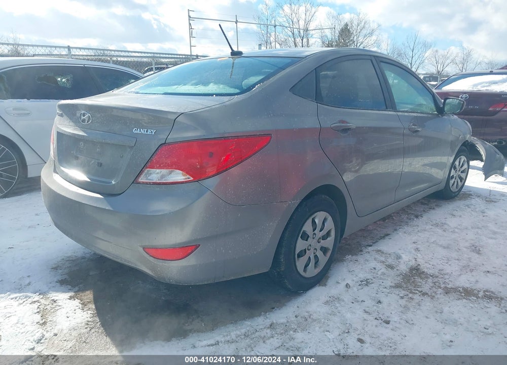 2017 HYUNDAI ACCENT SE VIN: KMHCT4AE1HU358469