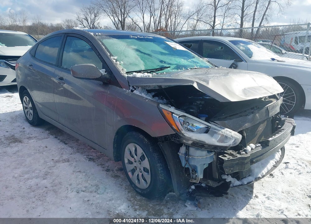 2017 HYUNDAI ACCENT SE VIN: KMHCT4AE1HU358469