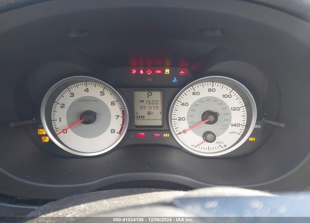 2012 SUBARU IMPREZA VIN: JF1GPAL65CH208225
