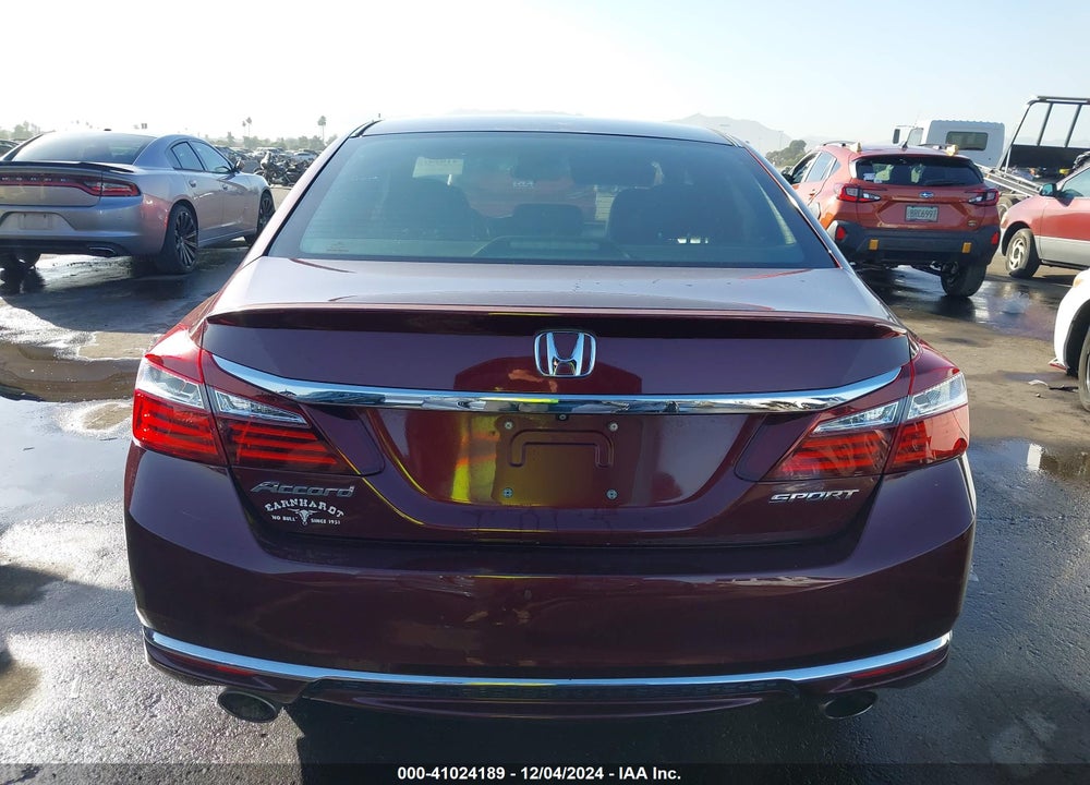 2017 HONDA ACCORD SPORT VIN: 1HGCR2F56HA218047