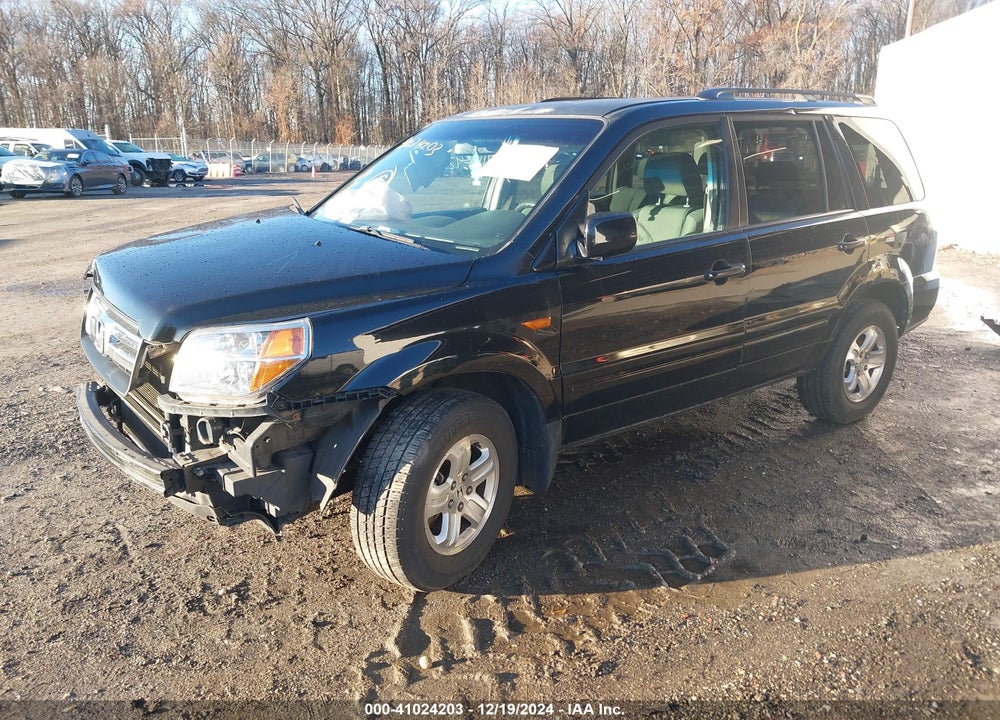 2008 HONDA PILOT VP VIN: 5FNYF18228B004660