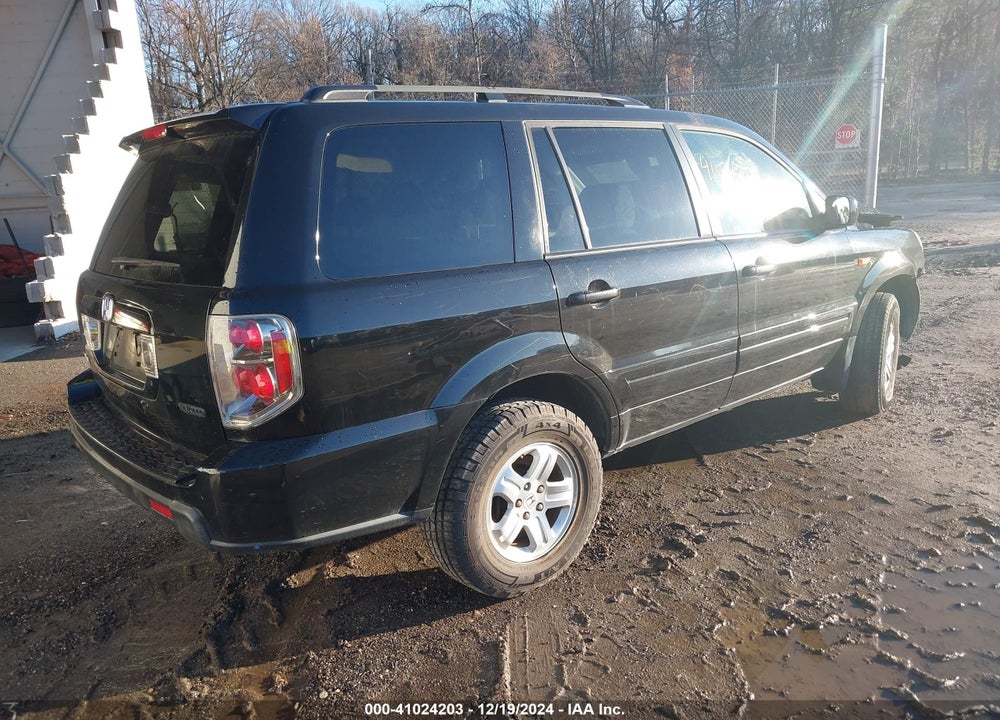 2008 HONDA PILOT VP VIN: 5FNYF18228B004660