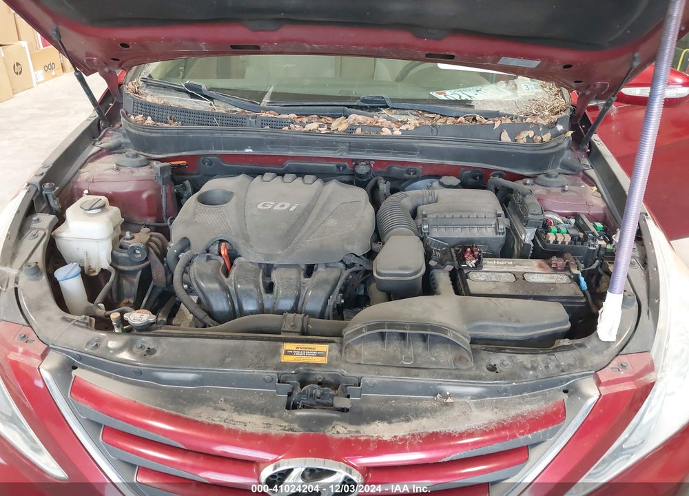 2014 HYUNDAI SONATA GLS VIN: 5NPEB4AC1EH945355