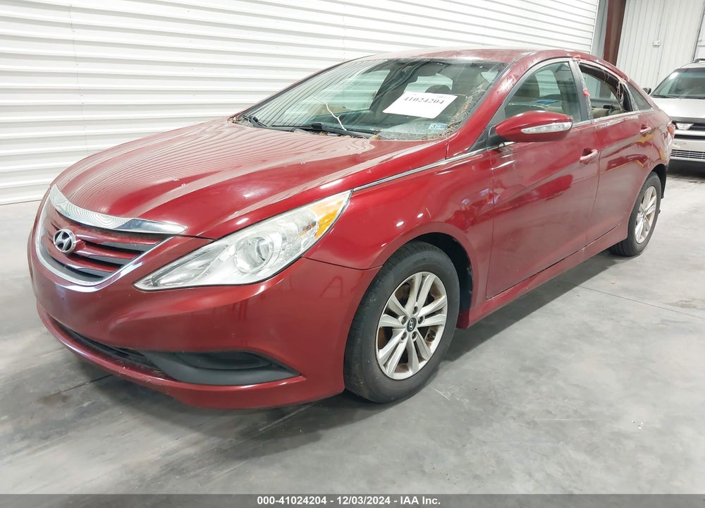 2014 HYUNDAI SONATA GLS VIN: 5NPEB4AC1EH945355