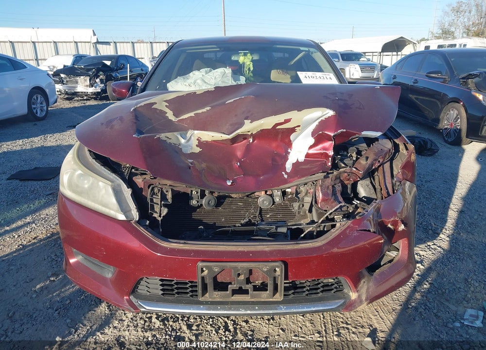 2014 HONDA ACCORD VIN: 1HGCR2F37EA107985