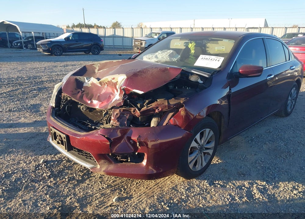 2014 HONDA ACCORD VIN: 1HGCR2F37EA107985