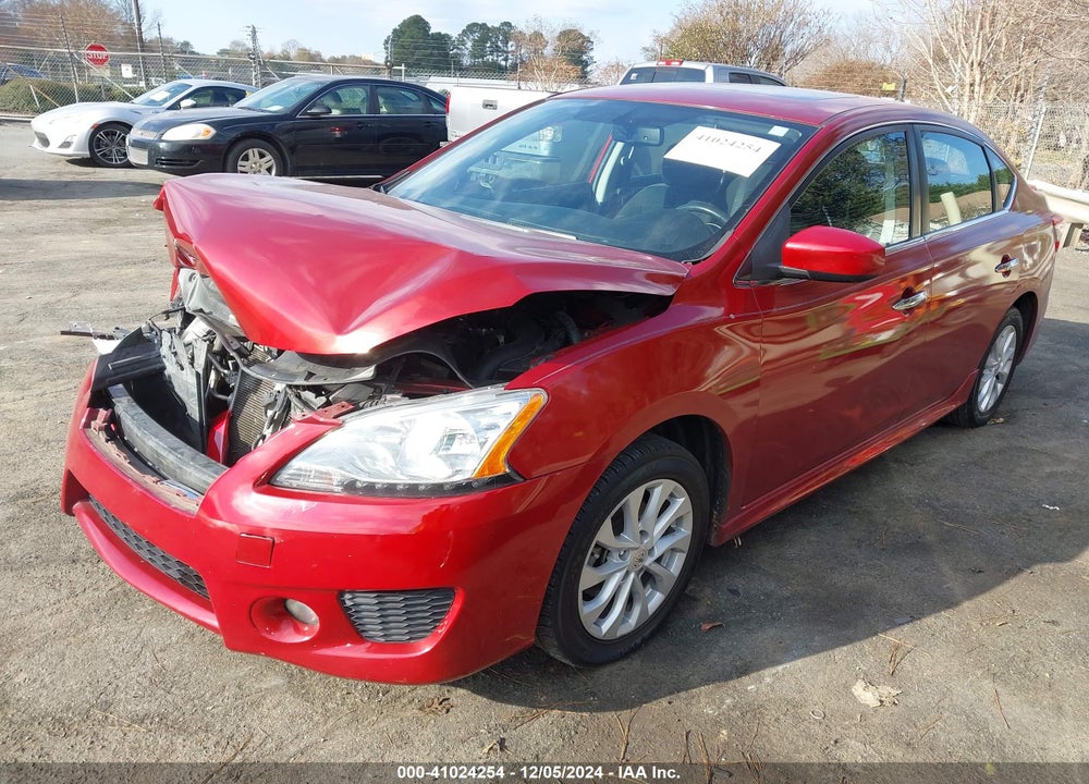 2014 NISSAN SENTRA VIN: 3N1AB7AP1EY318499