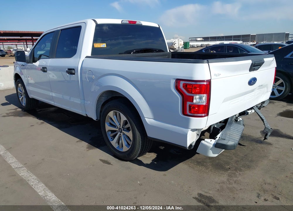 2018 FORD F-150 XL VIN: 1FTEW1CP1JKF59971