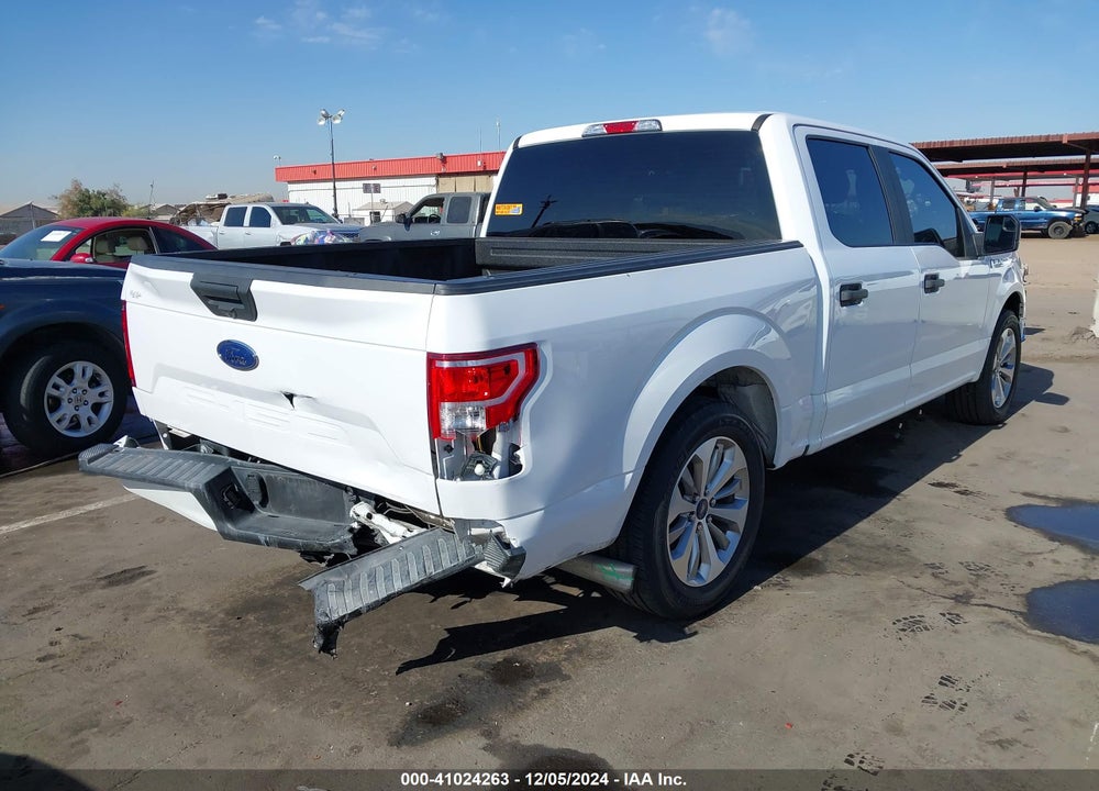 2018 FORD F-150 XL VIN: 1FTEW1CP1JKF59971