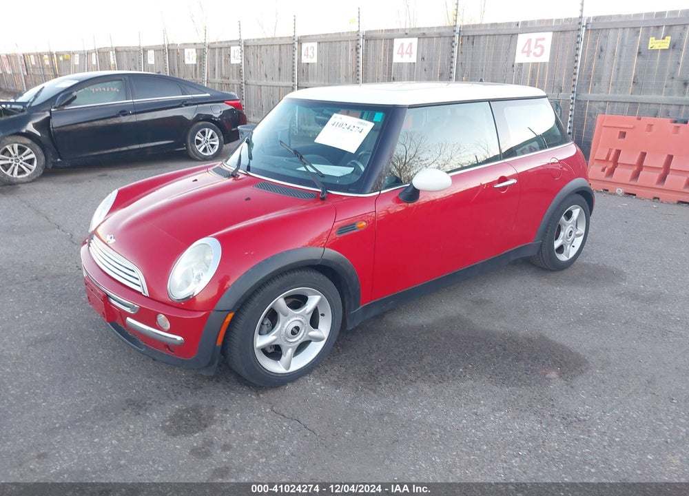 2004 MINI COOPER VIN: WMWRC33444TJ61399