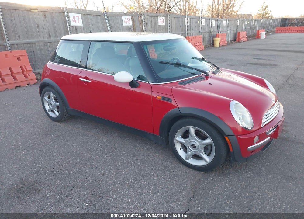 2004 MINI COOPER VIN: WMWRC33444TJ61399