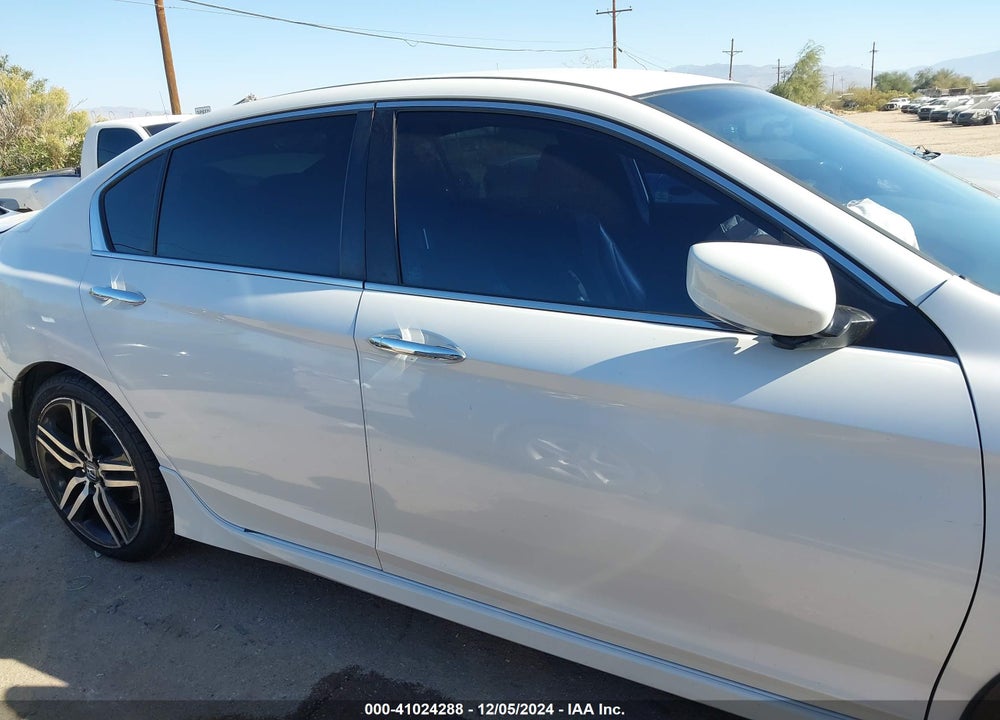 2017 HONDA ACCORD SPORT VIN: 1HGCR2F5XHA285279
