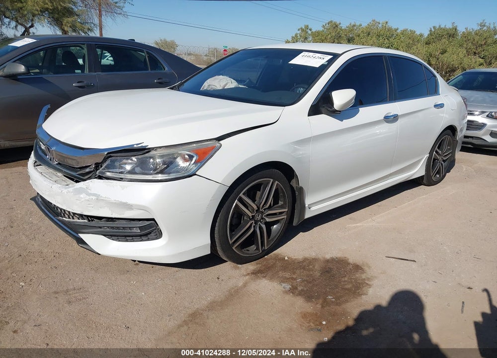 2017 HONDA ACCORD SPORT VIN: 1HGCR2F5XHA285279