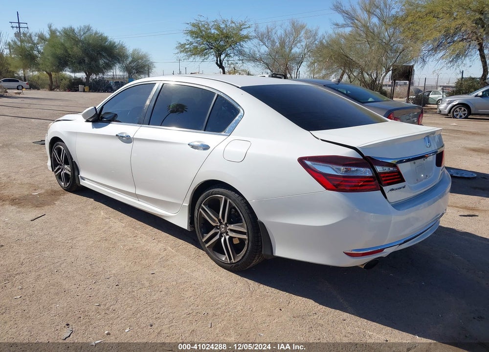 2017 HONDA ACCORD SPORT VIN: 1HGCR2F5XHA285279