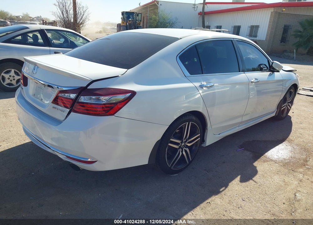 2017 HONDA ACCORD SPORT VIN: 1HGCR2F5XHA285279