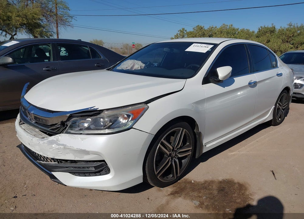 2017 HONDA ACCORD SPORT VIN: 1HGCR2F5XHA285279