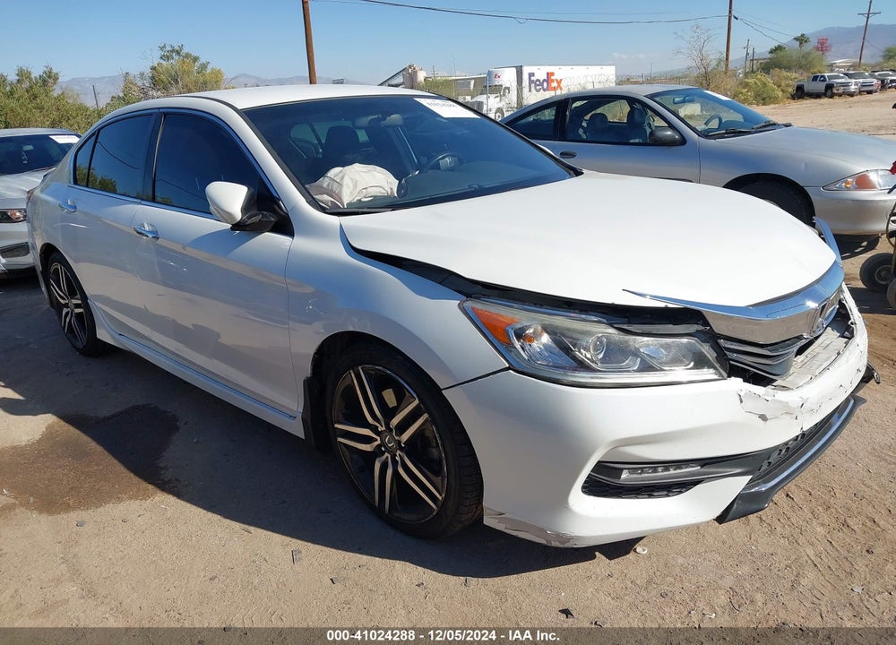 2017 HONDA ACCORD SPORT VIN: 1HGCR2F5XHA285279