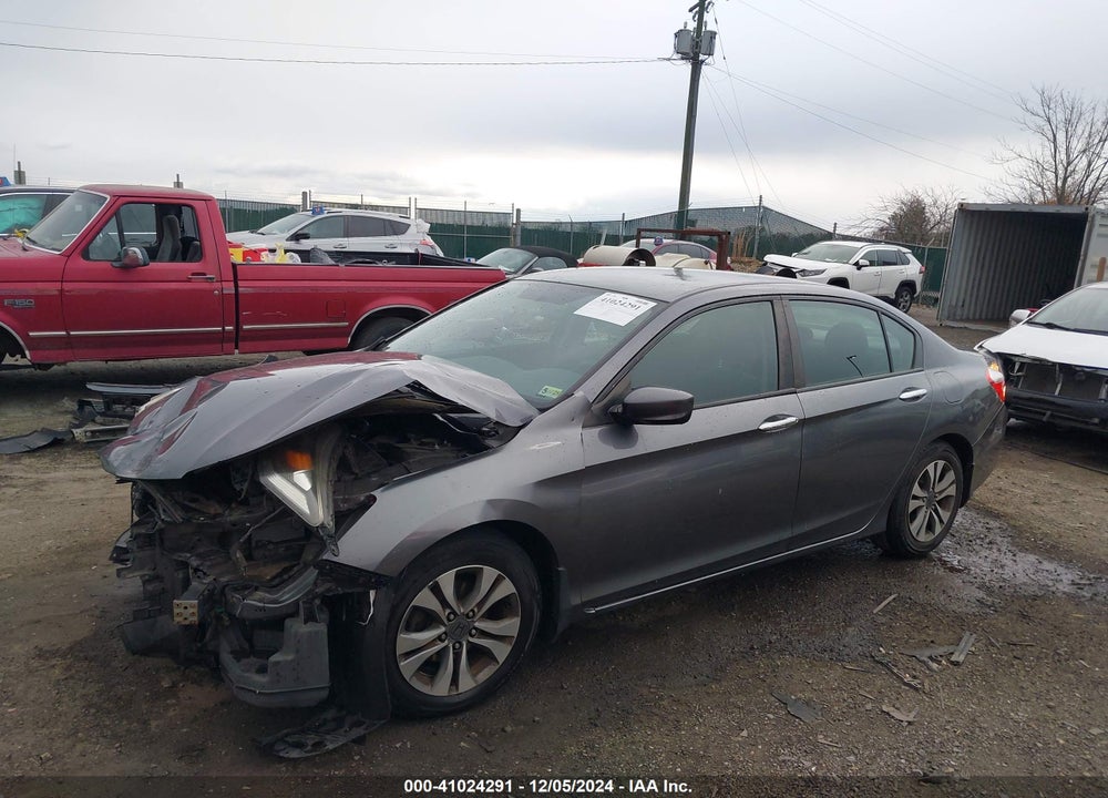 2013 HONDA ACCORD LX VIN: 1HGCR2F35DA205606