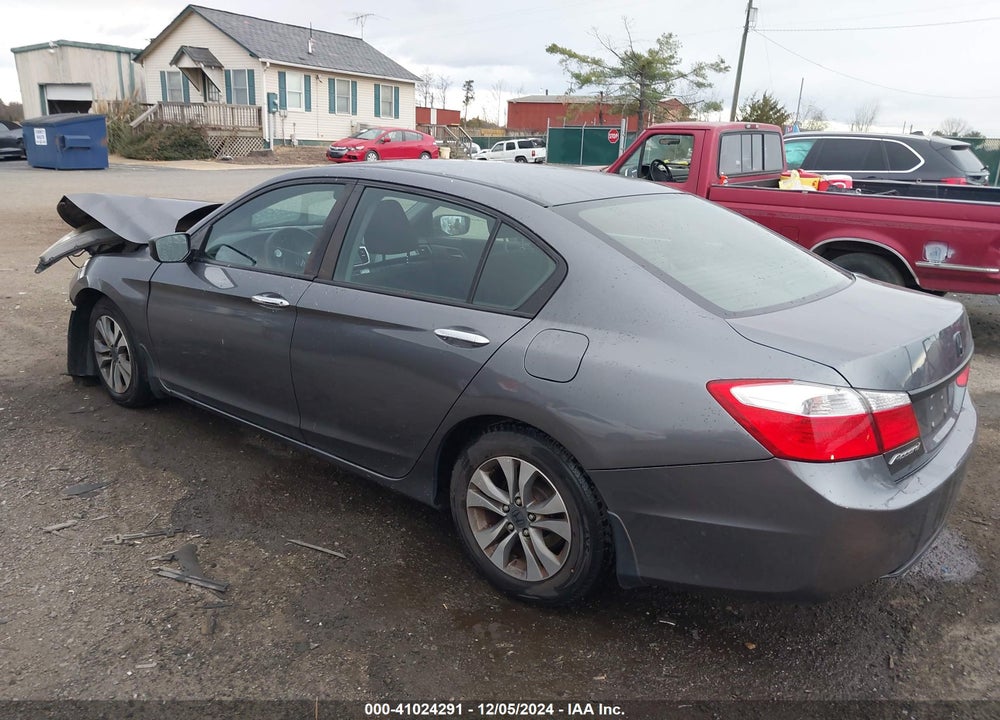 2013 HONDA ACCORD LX VIN: 1HGCR2F35DA205606