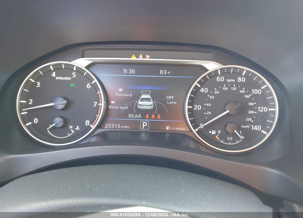 2023 NISSAN ALTIMA SV FWD VIN: 1N4BL4DV5PN372594