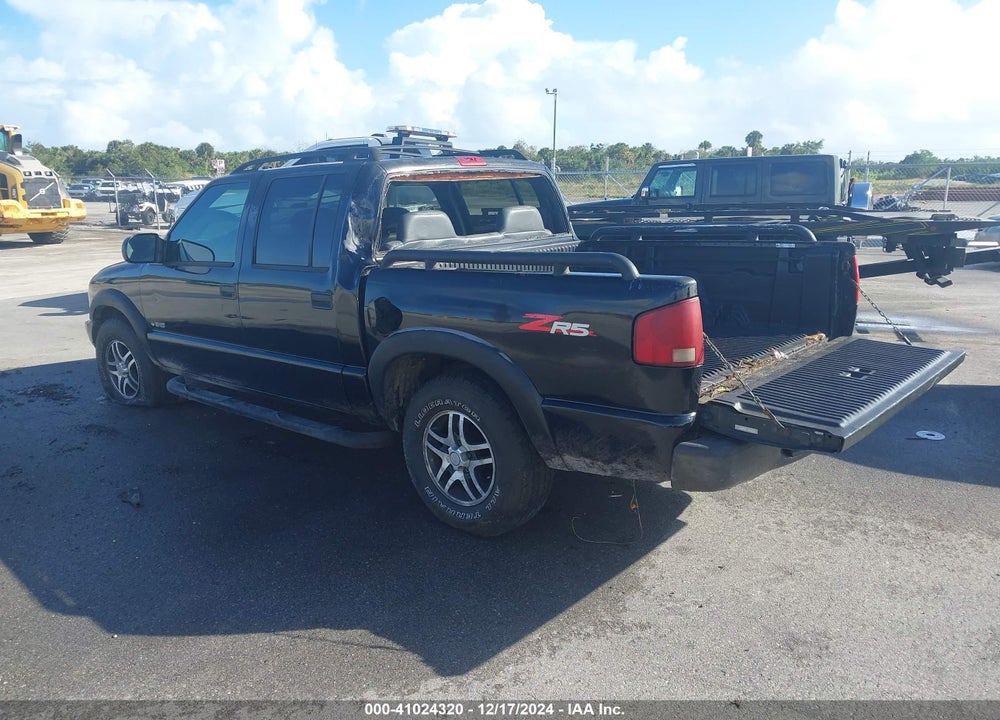 2003 CHEVROLET S-10 LS VIN: 1GCDT13X93K127605