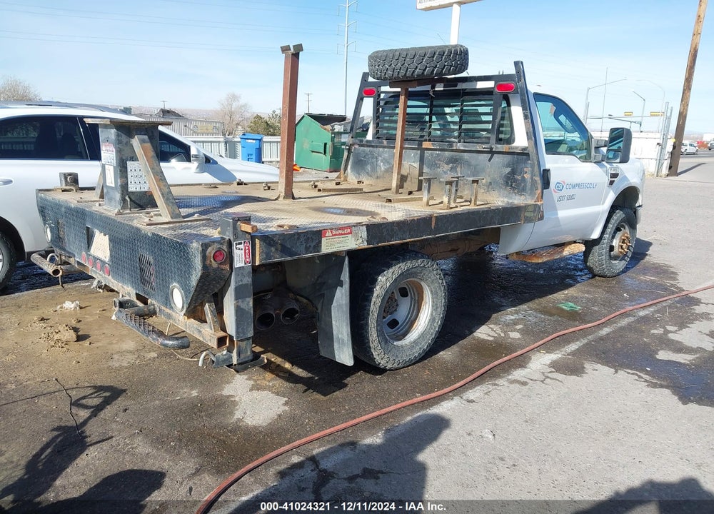 2008 FORD F-350 CHASSIS XL/XLT VIN: 1FDWF37R78EA24269