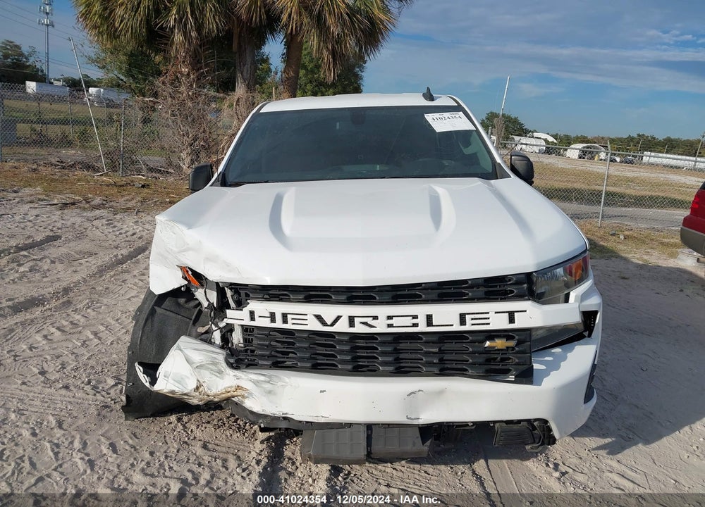 2021 CHEVROLET SILVERADO 1500 2WD LONG BED WT VIN: 3GCNWAEKXMG168993