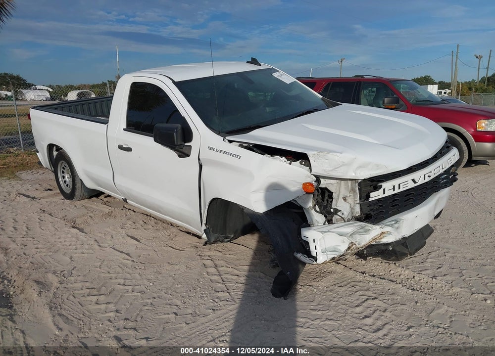2021 CHEVROLET SILVERADO 1500 2WD LONG BED WT VIN: 3GCNWAEKXMG168993