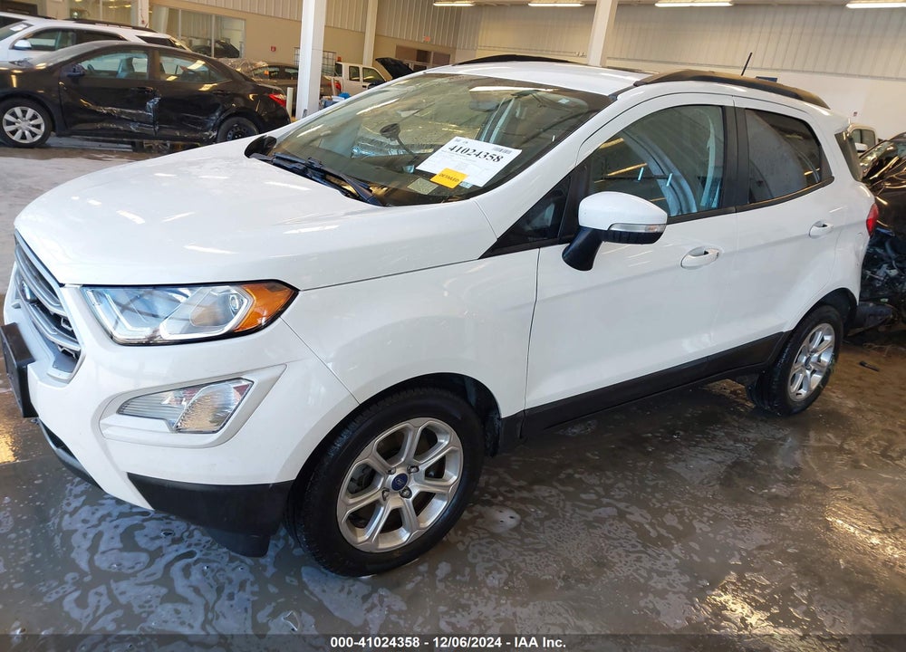 2018 FORD ECOSPORT SE VIN: MAJ3P1TE5JC172651