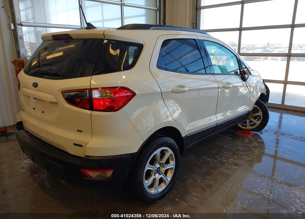 2018 FORD ECOSPORT SE VIN: MAJ3P1TE5JC172651