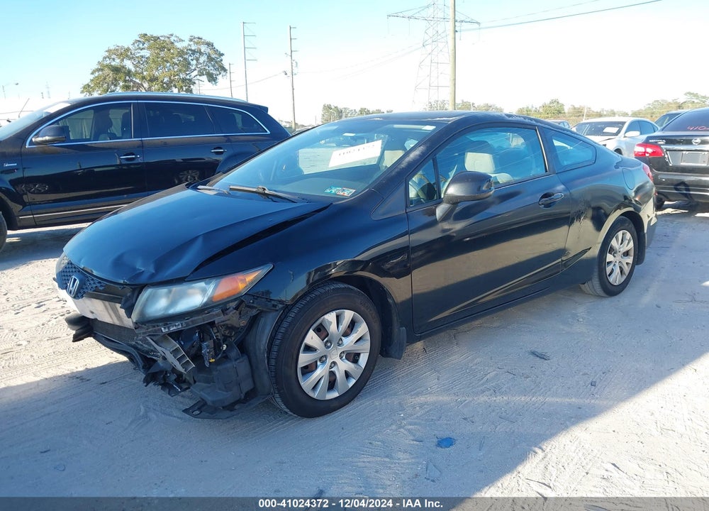 2012 HONDA CIVIC LX VIN: 2HGFG3B56CH551969