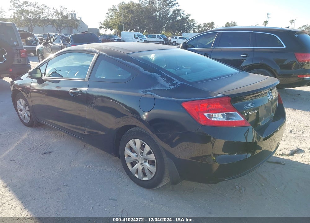 2012 HONDA CIVIC LX VIN: 2HGFG3B56CH551969