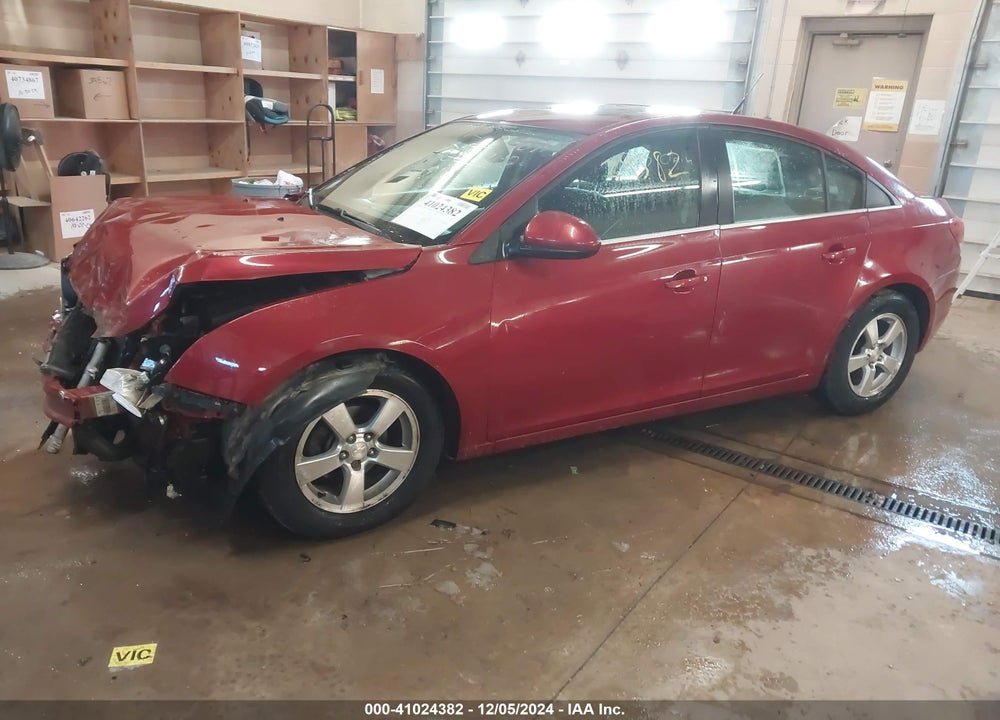 2013 CHEVROLET CRUZE 1LT MANUAL VIN: 1G1PD5SB2D7218672