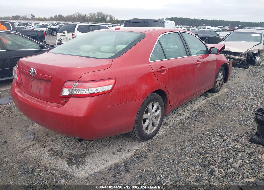 2011 TOYOTA CAMRY VIN: 4T1BF3EK0BU607395