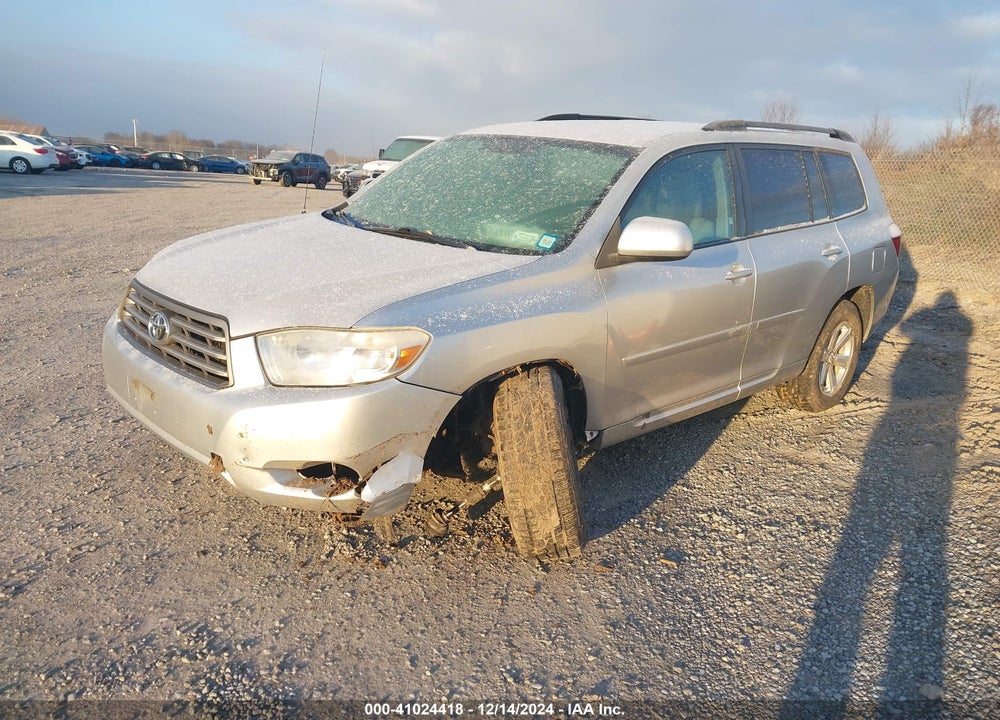 2010 TOYOTA HIGHLANDER BASE V6 VIN: 5TDBK3EHXAS023688