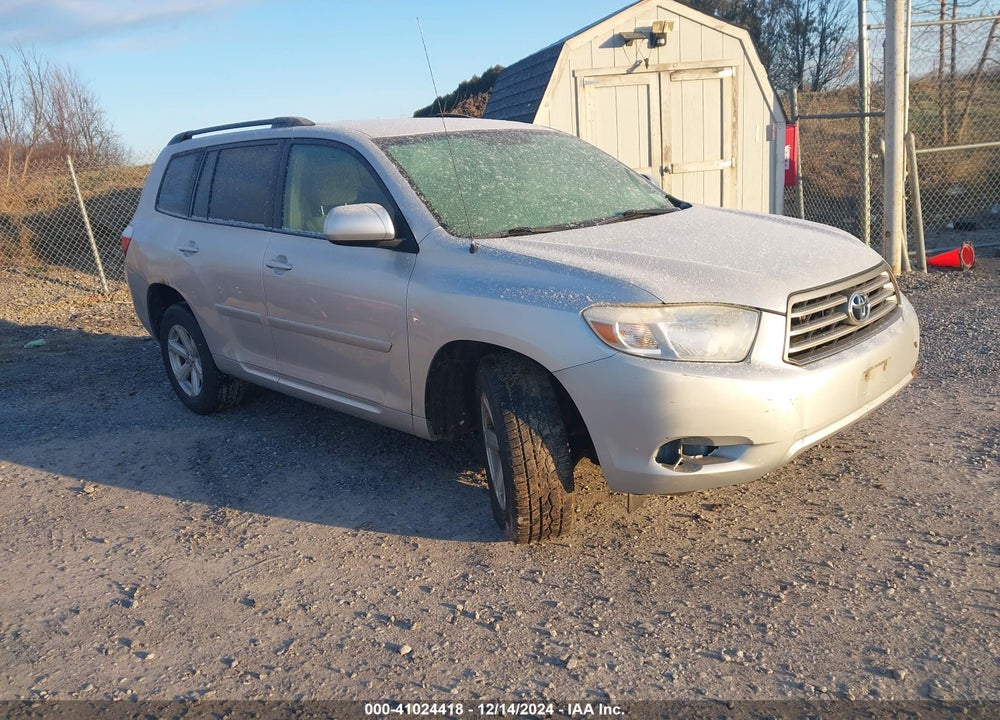 2010 TOYOTA HIGHLANDER BASE V6 VIN: 5TDBK3EHXAS023688
