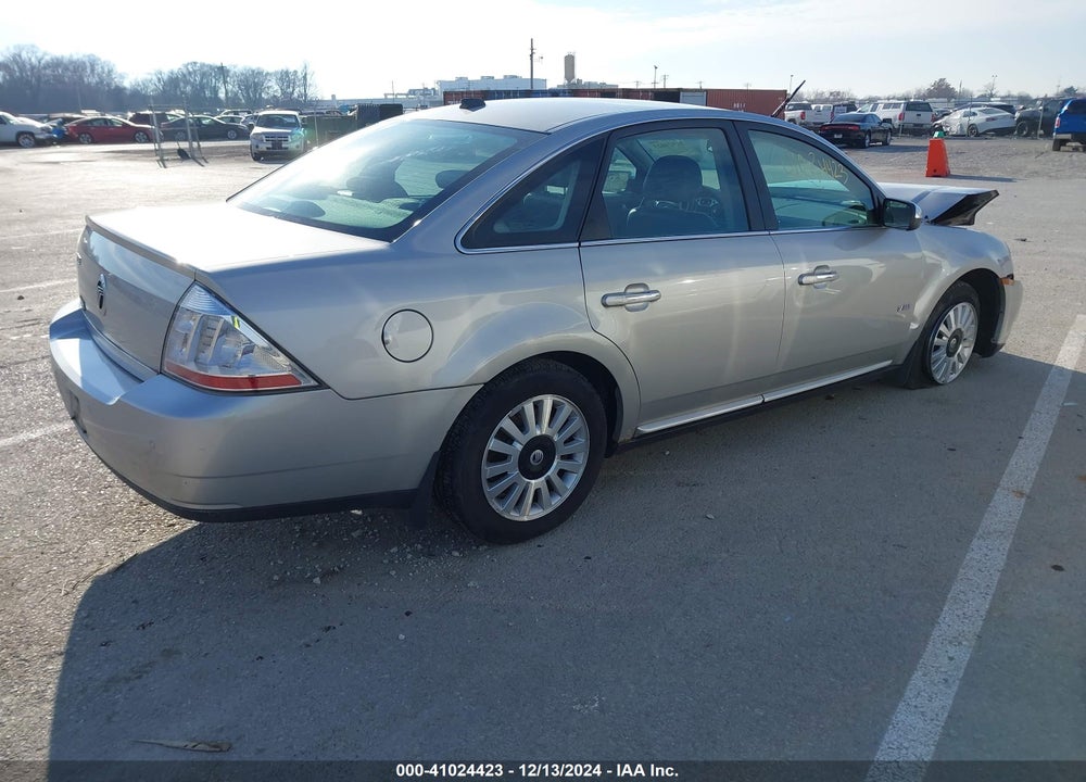 2008 MERCURY SABLE VIN: 1MEHM40WX8G614378
