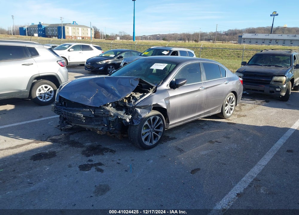 2014 HONDA ACCORD SPORT VIN: 1HGCR2F56EA053774