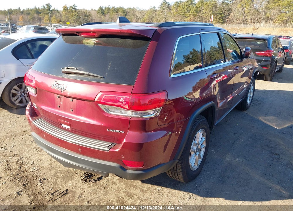 2019 JEEP GRAND CHEROKEE LAREDO E 4X4 VIN: 1C4RJFAG7KC761368