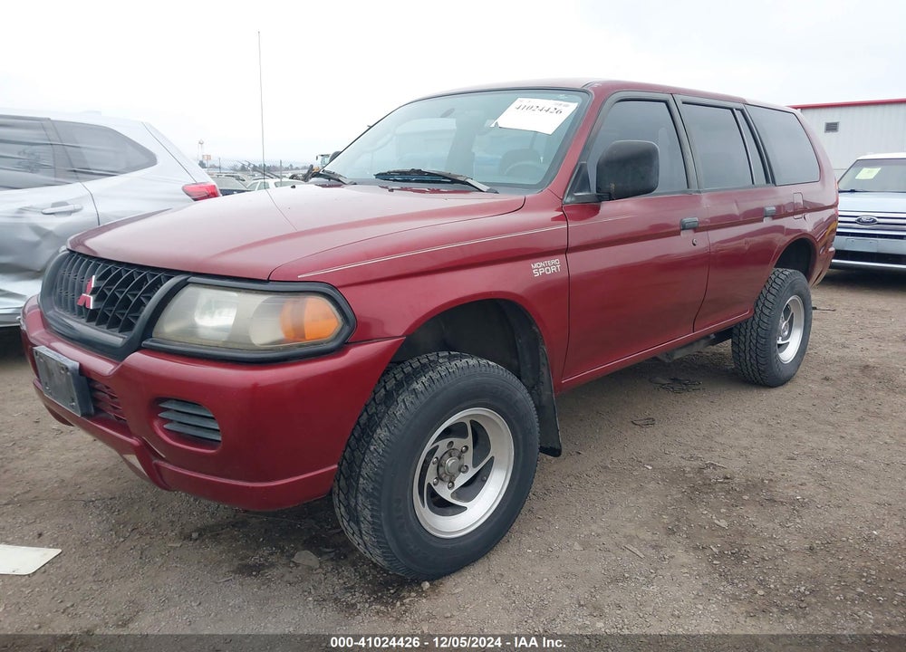 2001 MITSUBISHI MONTERO SPORT ES/LS VIN: JA4LS21H81P057122