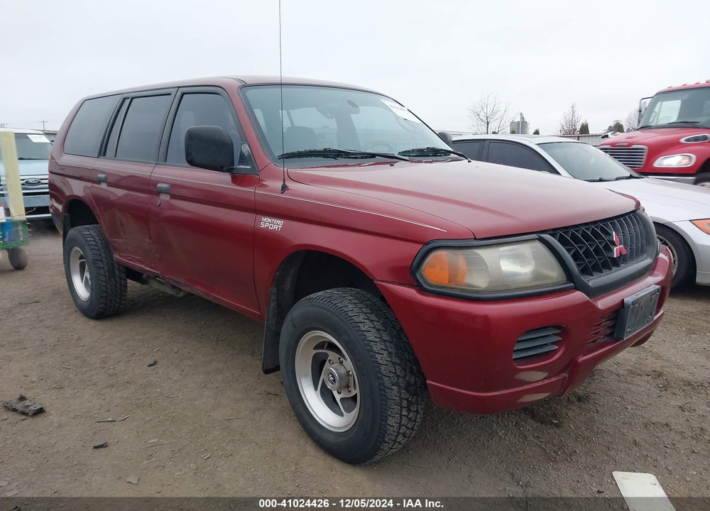 2001 MITSUBISHI MONTERO SPORT ES/LS VIN: JA4LS21H81P057122