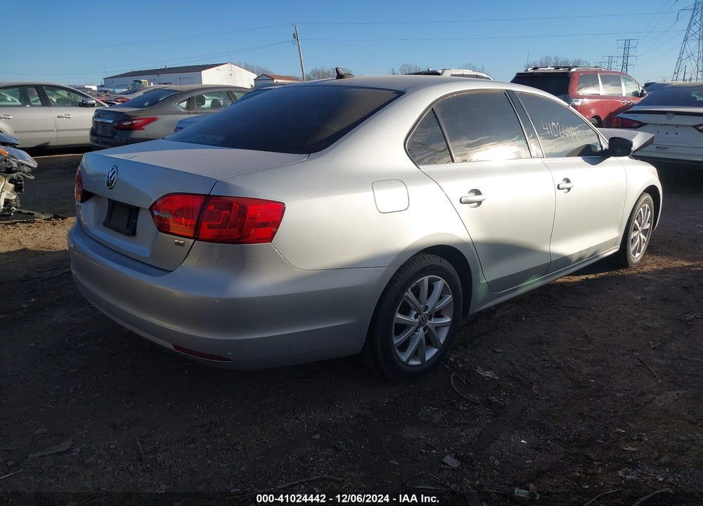 2014 VOLKSWAGEN JETTA 1.8T SE VIN: 3VWD17AJ6EM419874