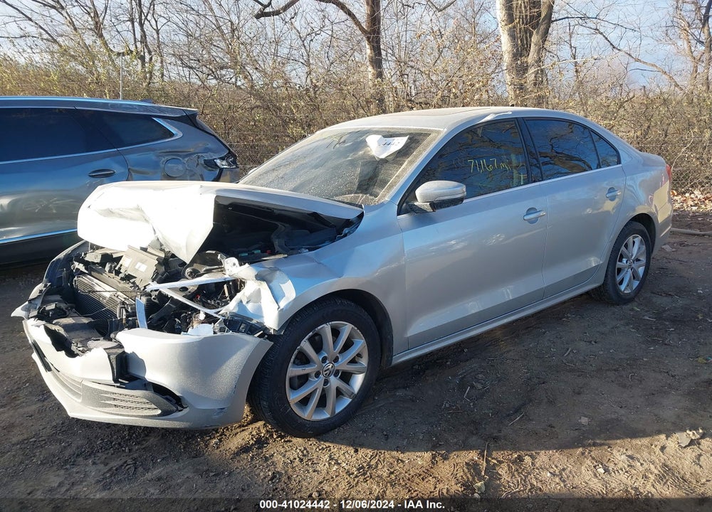 2014 VOLKSWAGEN JETTA 1.8T SE VIN: 3VWD17AJ6EM419874
